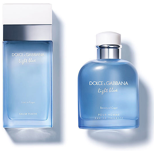Dolce & Gabbana Light Blue Love in Capri en Light Blue Pour Homme Beauty of Capri